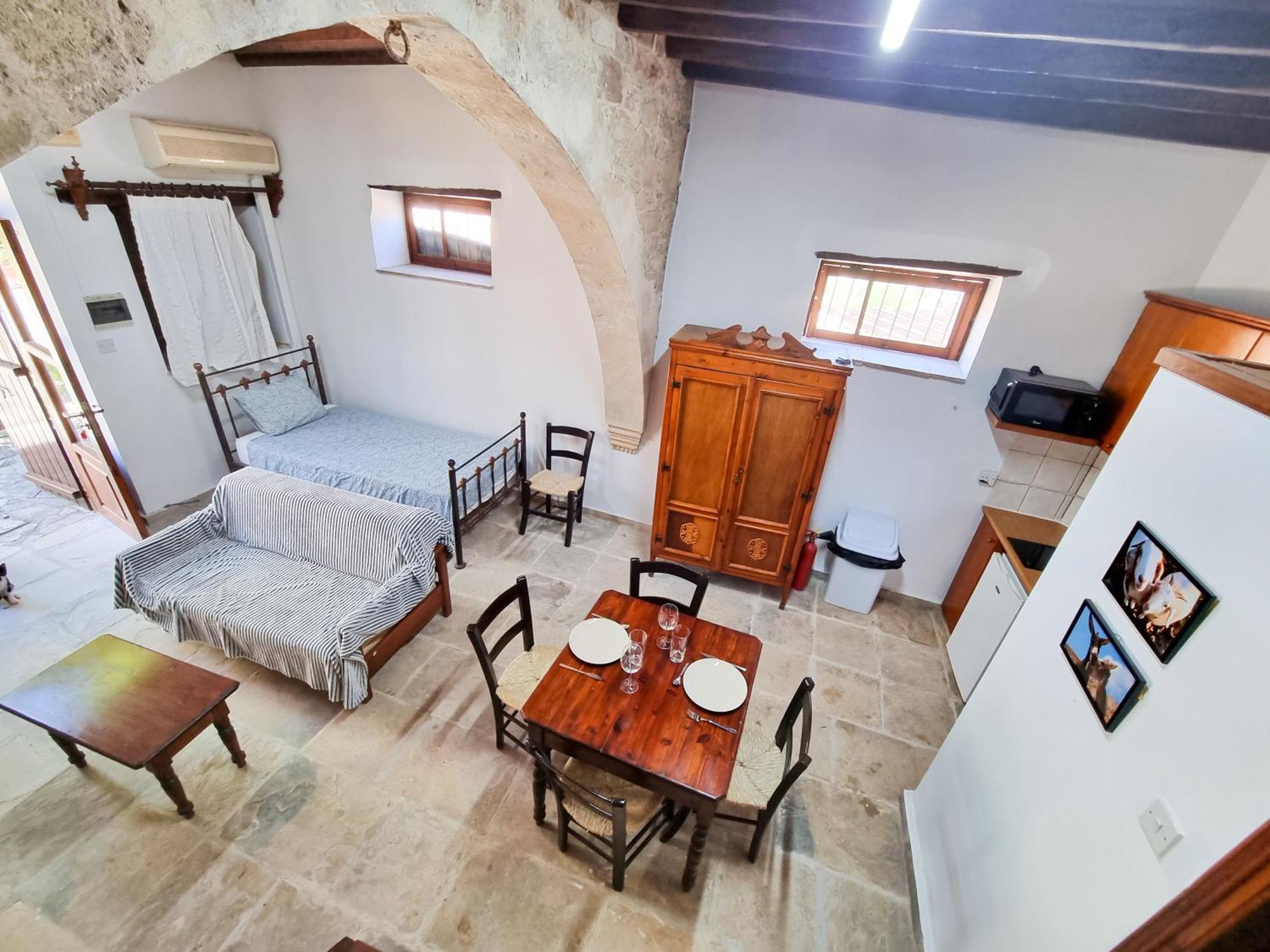 Athena'S Pool Oasis Apartment Skarinou Exterior foto
