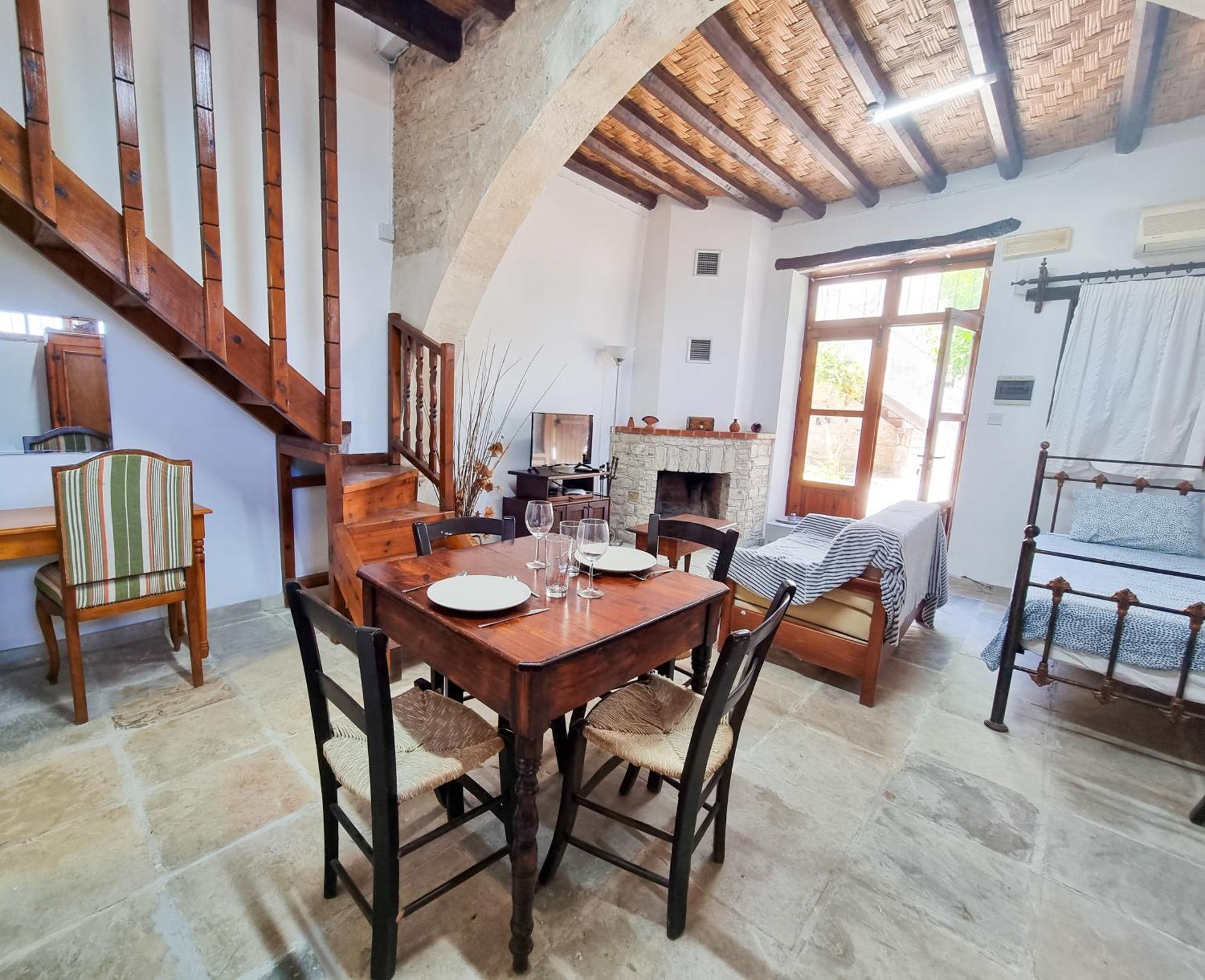 Athena'S Pool Oasis Apartment Skarinou Exterior foto