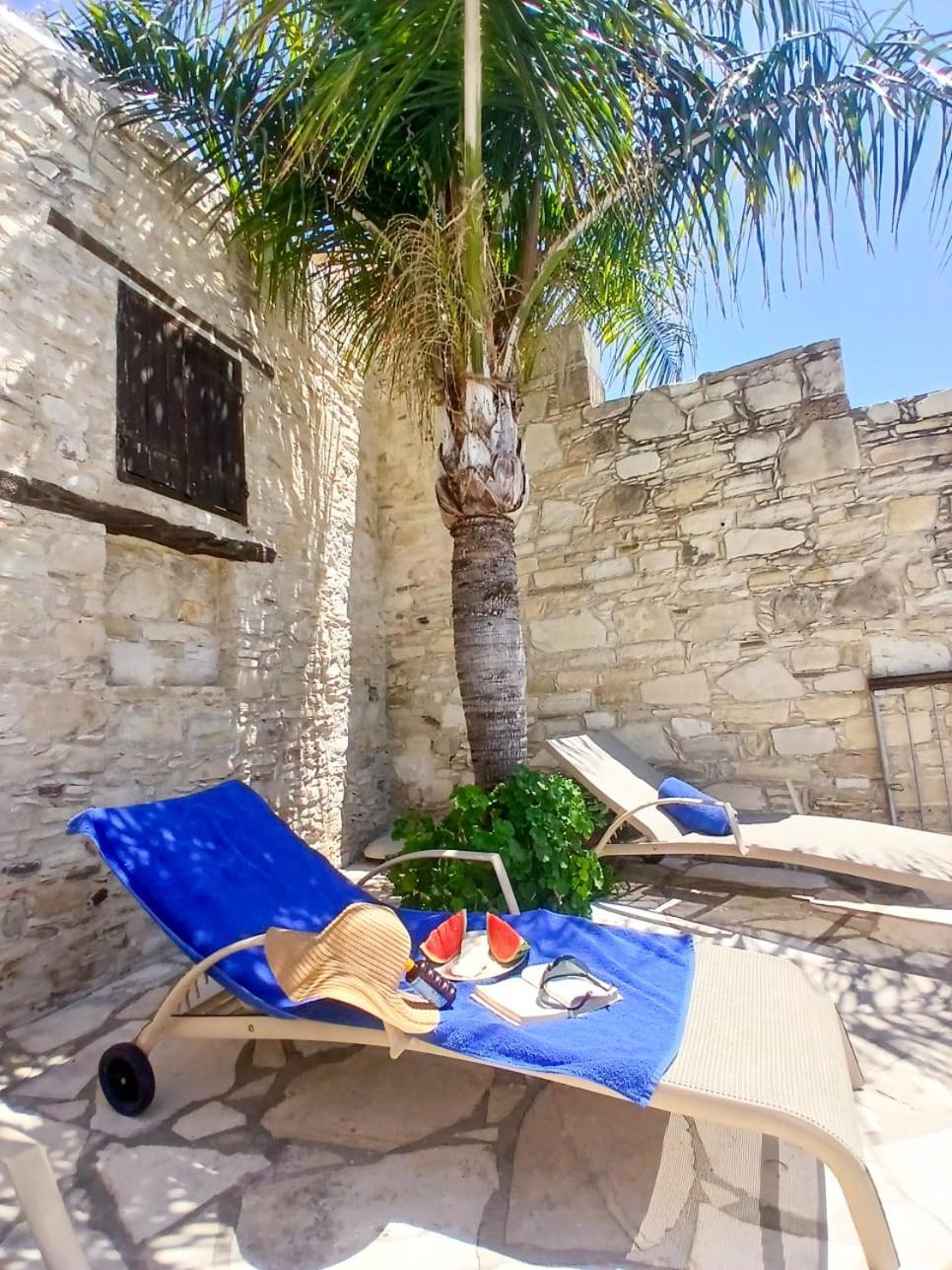 Athena'S Pool Oasis Apartment Skarinou Exterior foto